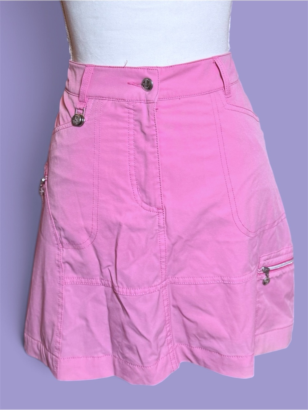 PINK FLARED TENNIS SKIRT  💓💕